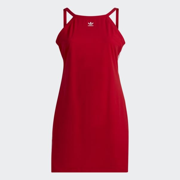 Robe D'été Moulante Adidas Adicolor Classics (taille Plus) écarlate