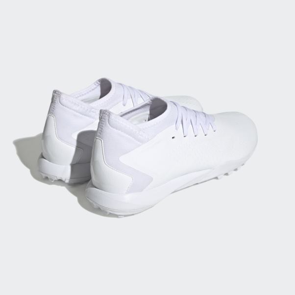 Predator Precision.3 Turf Bottes Adidas Blanc