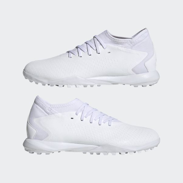 Predator Precision.3 Turf Bottes Adidas Blanc