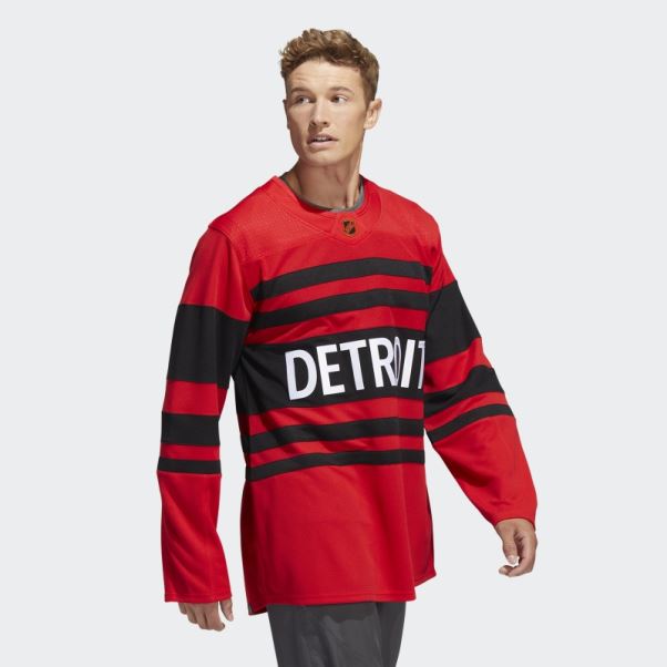 Adidas Rouge Ailes Rouges Authentique Reverse Retro Wordmark Jersey
