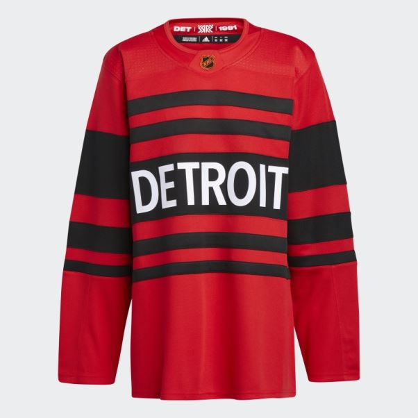 Adidas Rouge Ailes Rouges Authentique Reverse Retro Wordmark Jersey