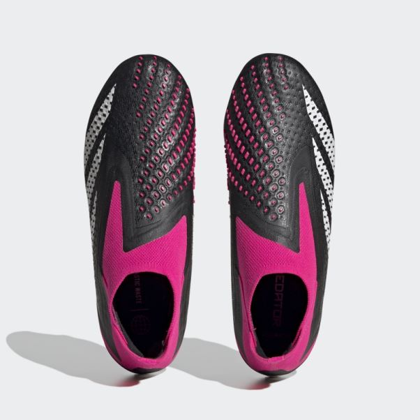 Adidas Predator Precision+ Chaussures De Sol Souple Noir
