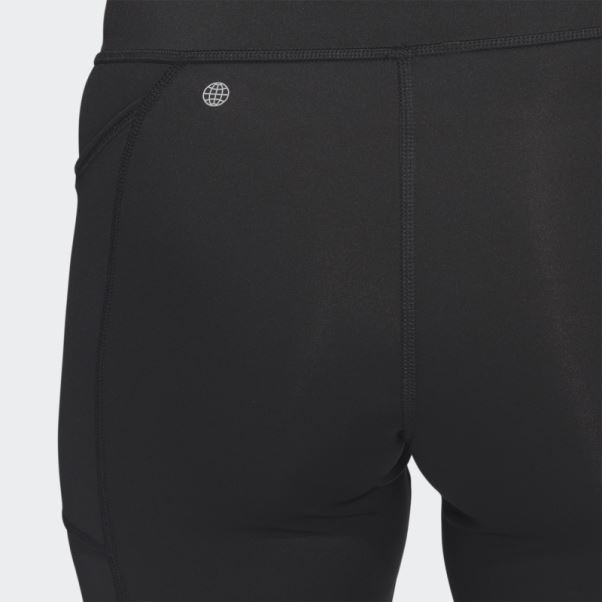 Legging Golf Poche Noir Adidas