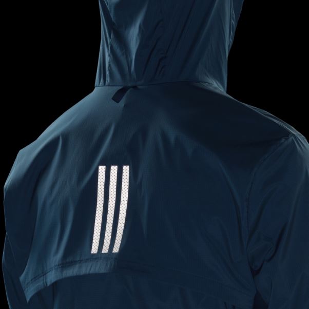 Veste De Running Marathon Adidas Marine
