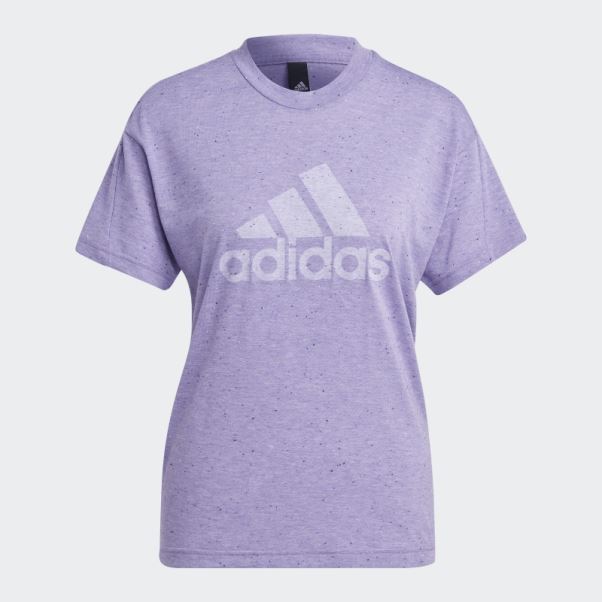 Violet Mel Adidas Future Icons Winners 3.0 Tee Fashion
