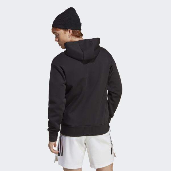 Adidas Future Icons Badge Of Sport Sweat à Capuche Noir