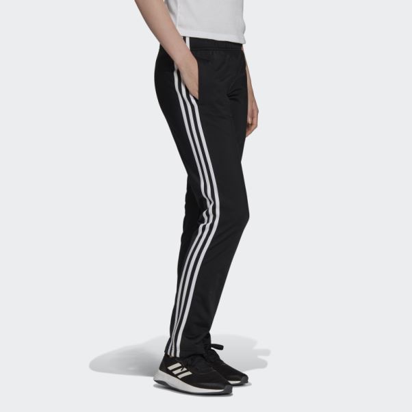 Pantalon De Survêtement Adidas Essentials Warm-up 3 Bandes Noir