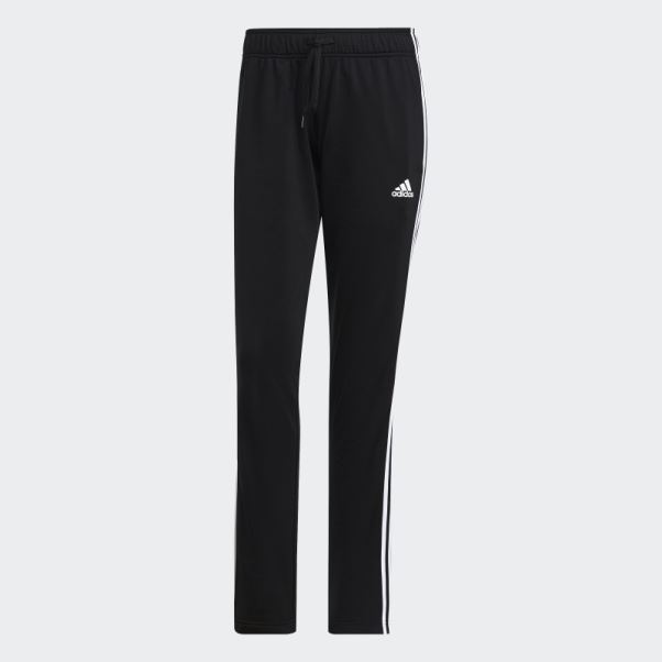 Pantalon De Survêtement Adidas Essentials Warm-up 3 Bandes Noir