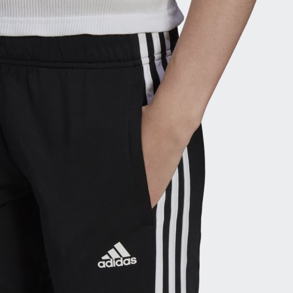 Pantalon De Survêtement Adidas Essentials Warm-up 3 Bandes Noir