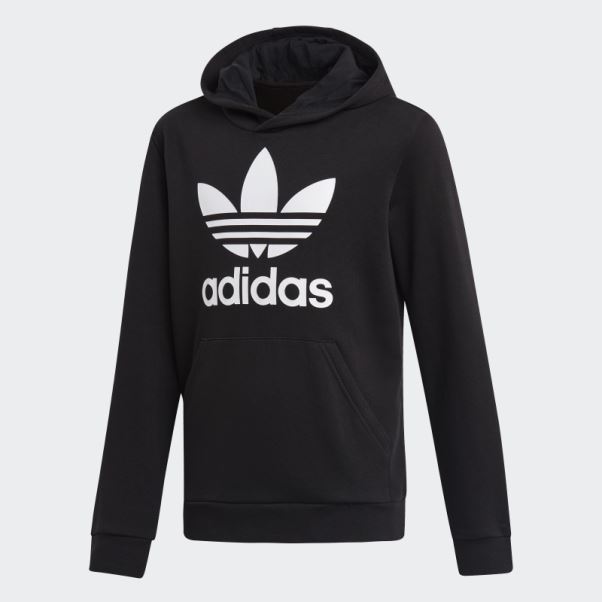 Adidas Sweat à Capuche Trèfle Blanc Fashion
