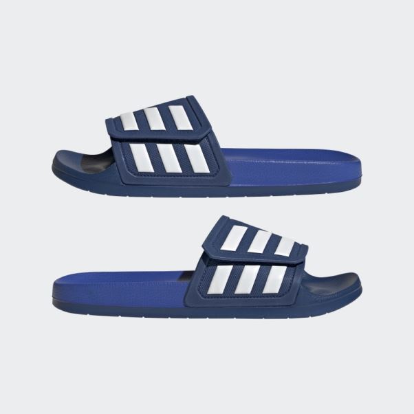 Claquettes Adidas Adilette Tnd Bleu Japon