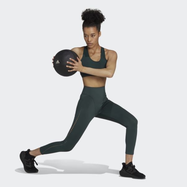 Optime Training Best Of Adidas 7/8 Legging Vert Fashion