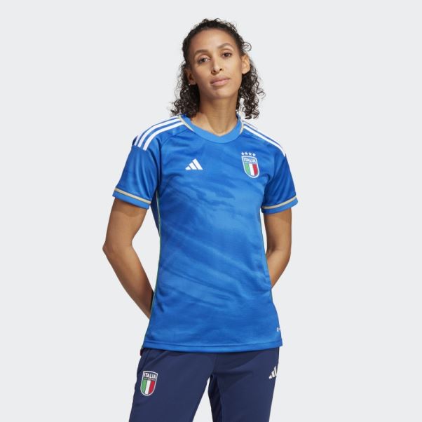 Maillot Domicile Italie 23 Bleu Adidas