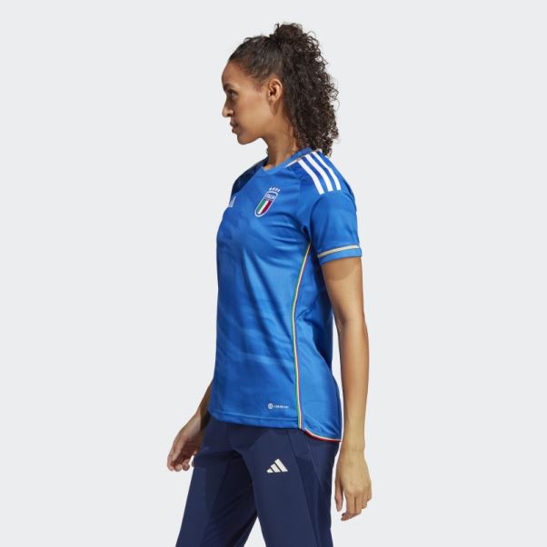 Maillot Domicile Italie 23 Bleu Adidas