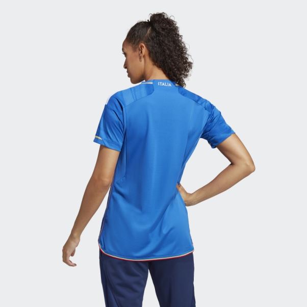 Maillot Domicile Italie 23 Bleu Adidas