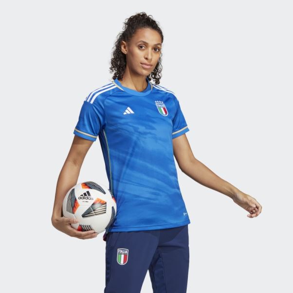 Maillot Domicile Italie 23 Bleu Adidas