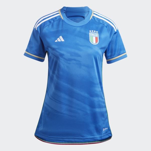 Maillot Domicile Italie 23 Bleu Adidas