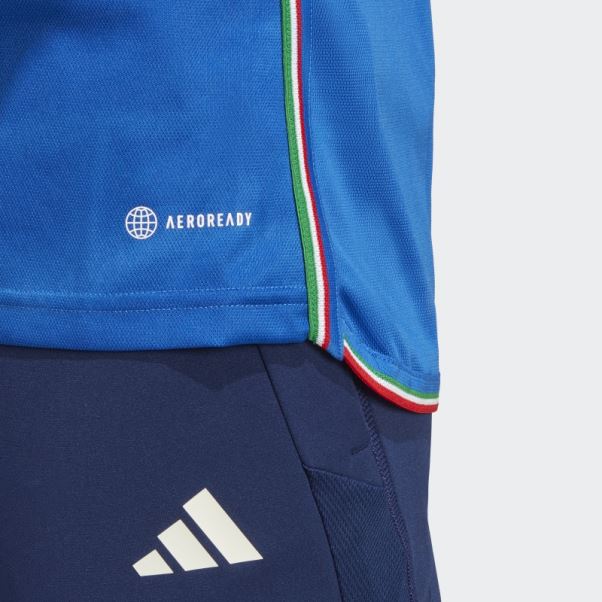 Maillot Domicile Italie 23 Bleu Adidas