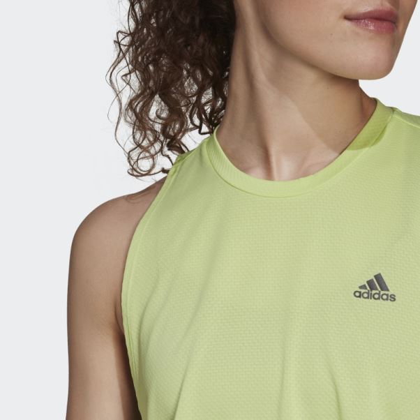 Chaux Run Icônes 3 Bar Débardeur Adidas