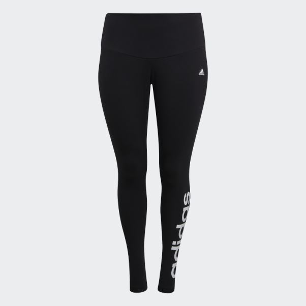 Legging Logo Taille Haute Essentials (grande Taille) Noir Adidas