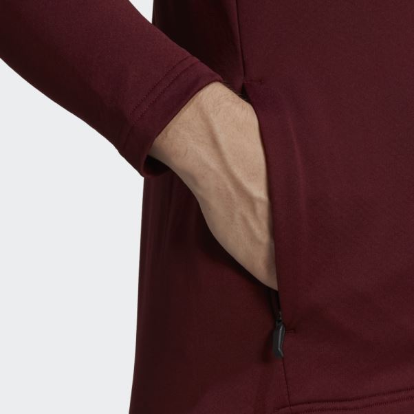 Adidas Rouge Terrex Multi Primegreen Veste Polaire Entièrement Zippée