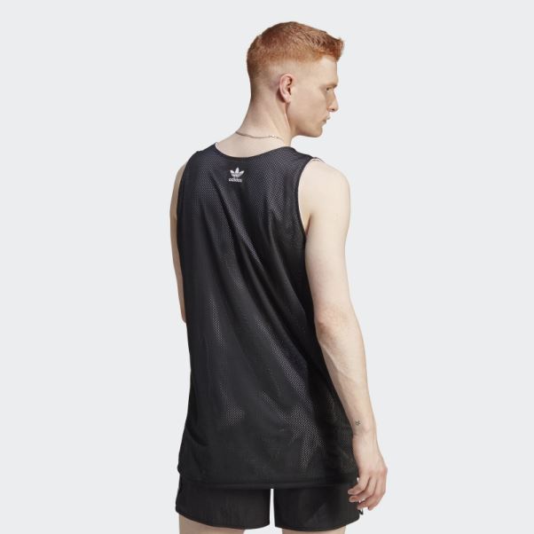 Adidas Adicolor Classics Maillot De Basketball Trèfle Blanc