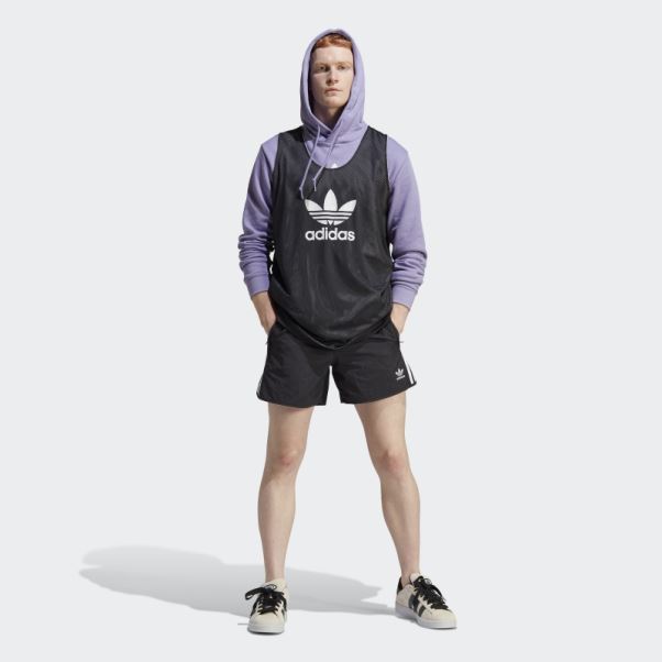 Adidas Adicolor Classics Maillot De Basketball Trèfle Blanc