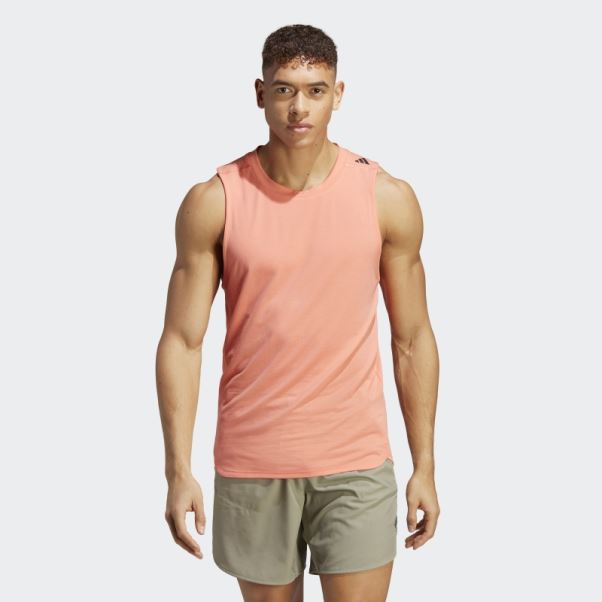 Conçu Pour L'entraînement Entraînement Débardeur Adidas Corail