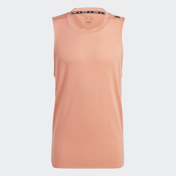 Conçu Pour L'entraînement Entraînement Débardeur Adidas Corail