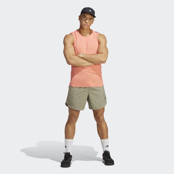 Conçu Pour L'entraînement Entraînement Débardeur Adidas Corail