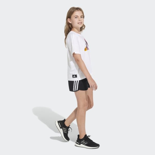 Sweat Ras Du Cou Adidas Logo Rush Bleu