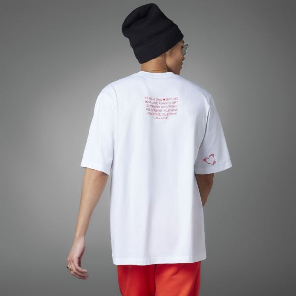 Tee Shirt Adidas Saint Valentin Blanc