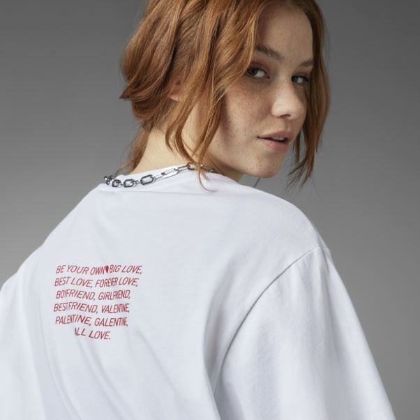 Tee Shirt Adidas Saint Valentin Blanc