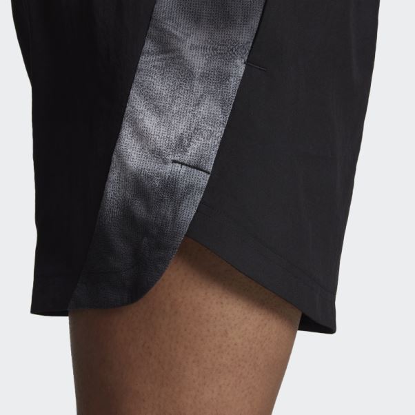 Short D'entraînement Graphique Adidas Conçu Pour Le Mouvement Aeroready Hiit Noir