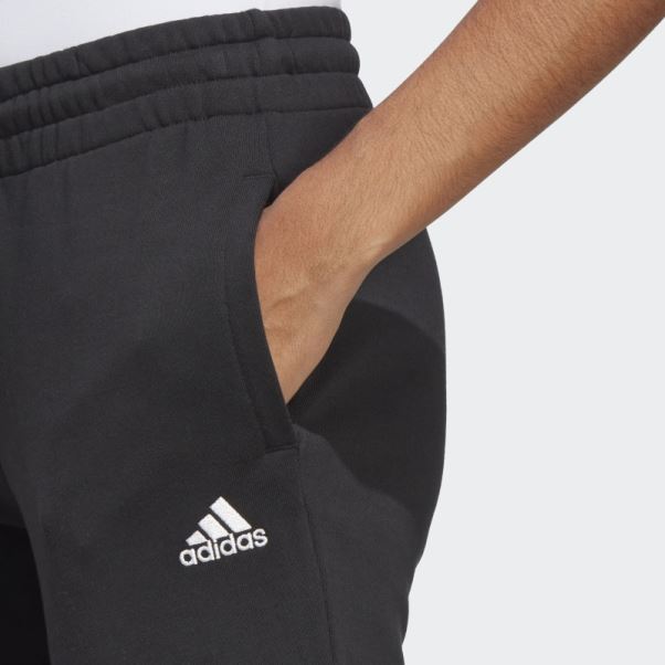 Adidas Essentials Linear Pantalon De Jogging En Molleton Noir
