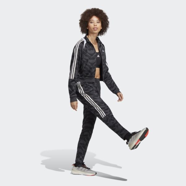Pantalon De Survêtement Tiro Suit Up Lifestyle Adidas Carbone