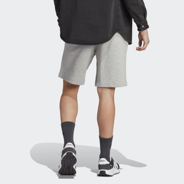 Short Adidas All Szn French Terry Gris Moyen