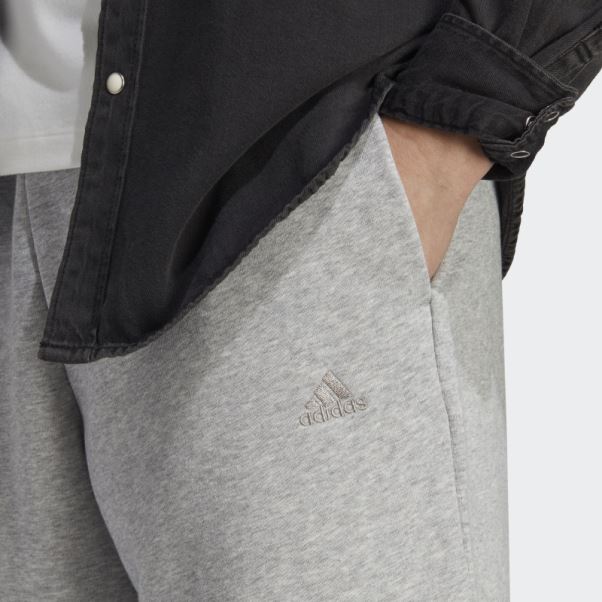 Short Adidas All Szn French Terry Gris Moyen