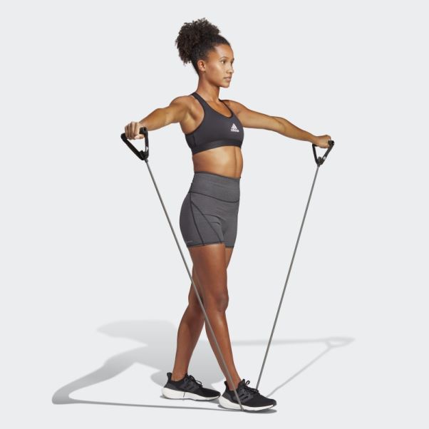 Soutien-gorge D'entraînement à Maintien Moyen Powerreact Noir Adidas
