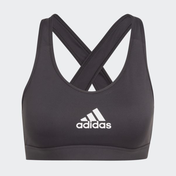 Soutien-gorge D'entraînement à Maintien Moyen Powerreact Noir Adidas