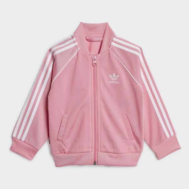 Survetement Adicolor Sst Adidas Rose
