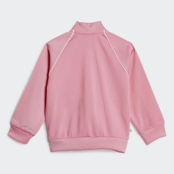 Survetement Adicolor Sst Adidas Rose
