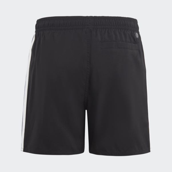 Short De Bain 3 Bandes Noir Adidas