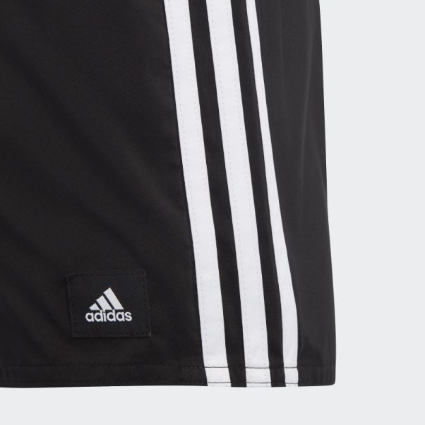 Short De Bain 3 Bandes Noir Adidas
