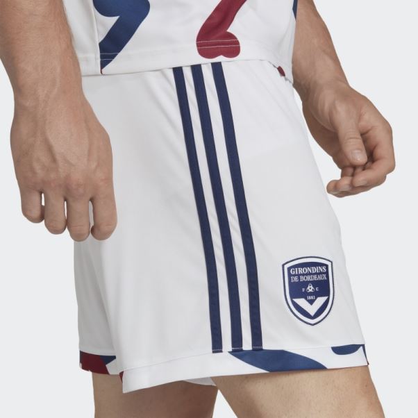 Short Extérieur Girondins De Bordeaux 22/23 Blanc Adidas