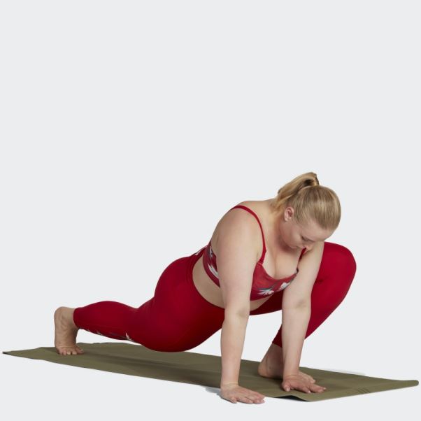 Thebe Magugu Studio Light-support Bra (taille Plus) Rouge Adidas