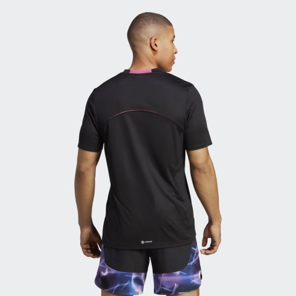 Conçu Pour Le Mouvement T-shirt D'entraînement Hiit Adidas Noir
