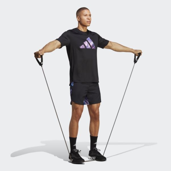 Conçu Pour Le Mouvement T-shirt D'entraînement Hiit Adidas Noir