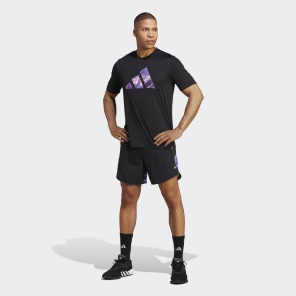 Conçu Pour Le Mouvement T-shirt D'entraînement Hiit Adidas Noir