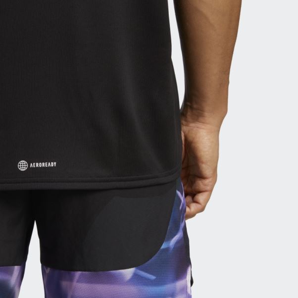 Conçu Pour Le Mouvement T-shirt D'entraînement Hiit Adidas Noir